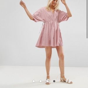 ASOS V Front Smock Dress - Size 6
